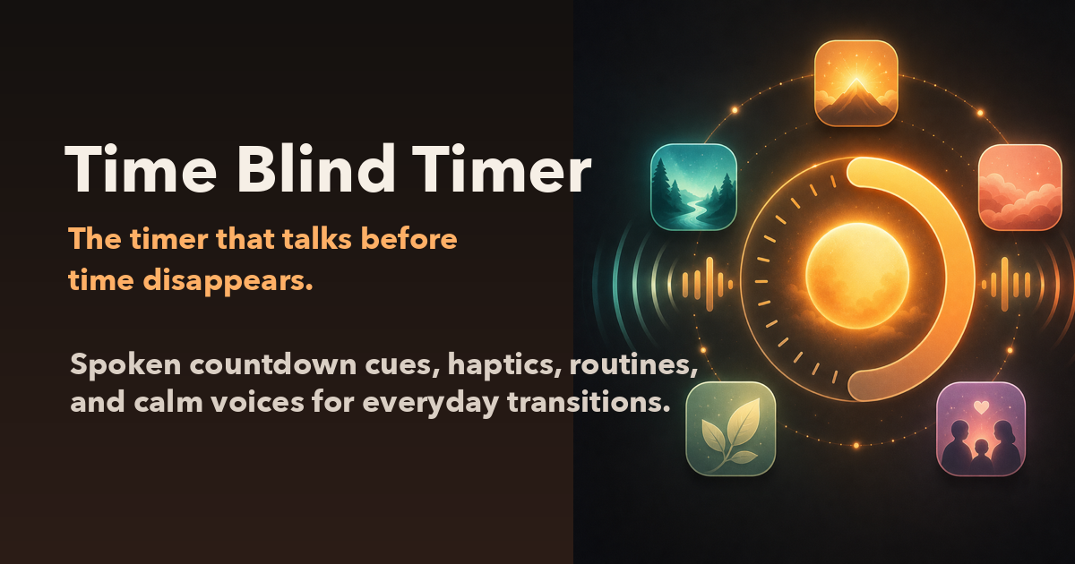 Time Blind Timer visual preview